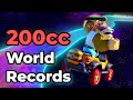 ALL 200cc DLC World Records (Mario Kart 8 Deluxe)