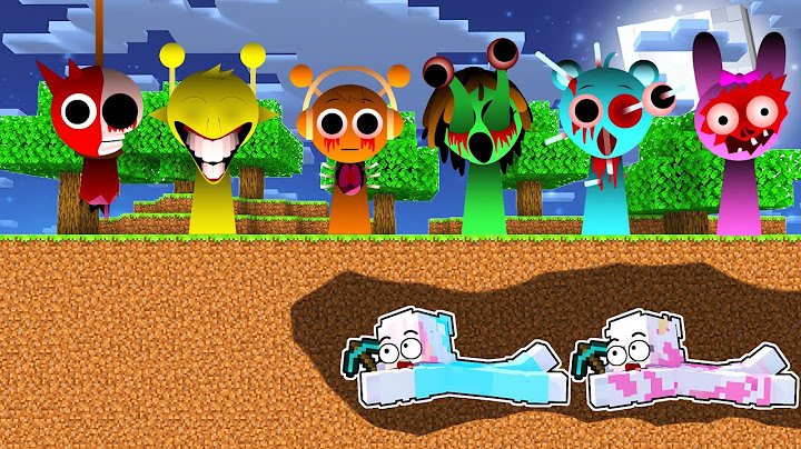 MOMON & ATUN BERTAHAN DARI SERANGAN SPRUNKI di MINECRAFT @BANGJBLOX