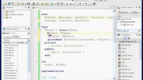 Программирование в Delphi lesson 2.1 (Кнопки)