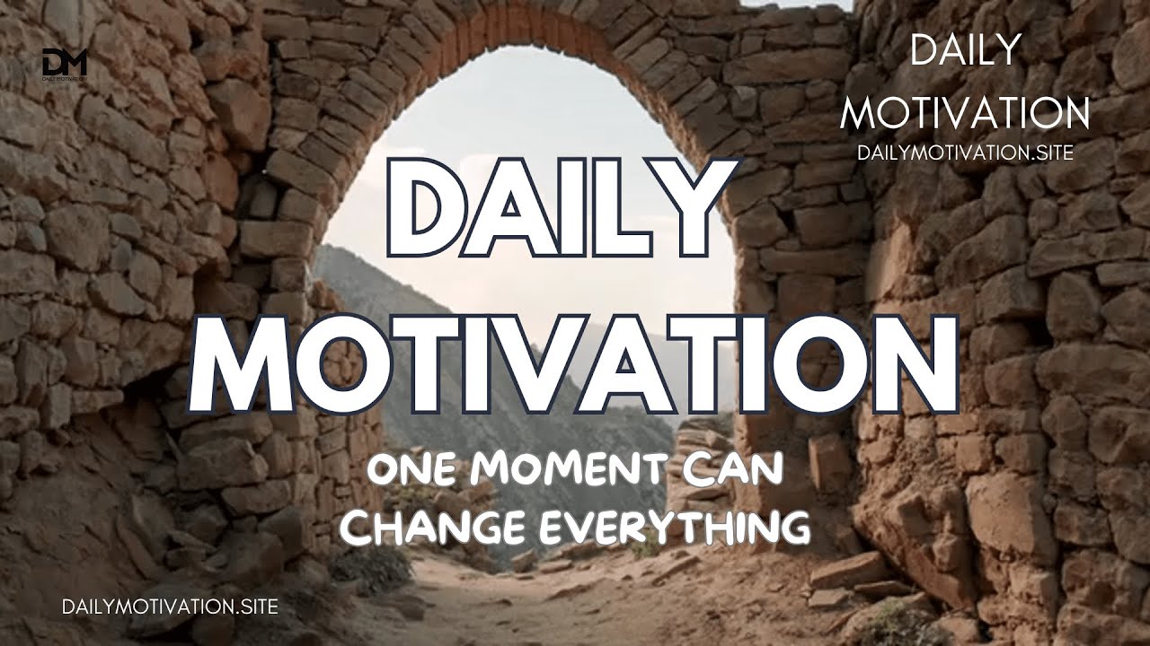 Один миг может изменить всё | Ежедневные мотивационные видео | Оставаясь приземлённым