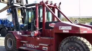 2011 TAYLOR TX650L - PNEUMATIC TIRE FORKLIFT