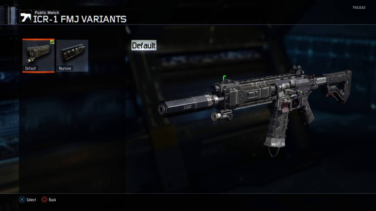 Black Ops 3 All legendary attachments for ICR-1 
