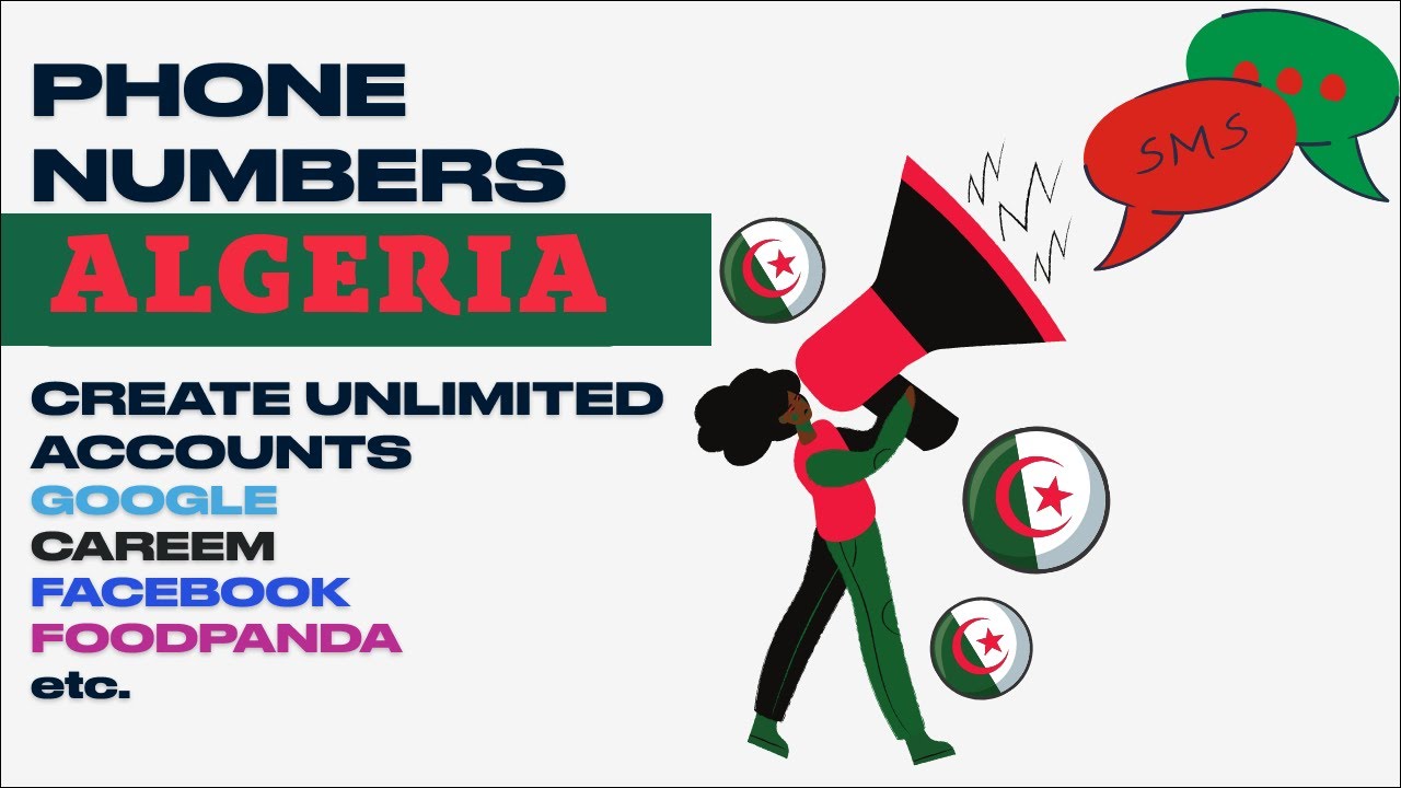 How to buy Algeria number to receive sms online | Receive SMS Online