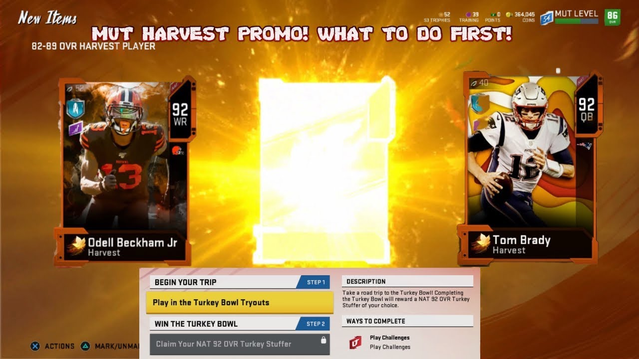MUT HARVEST PROMO! WHAT TO DO FIRST! FREE 92 AND NEW PACKS!
