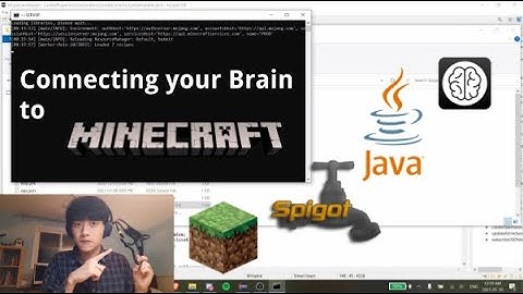 Connecting Minecraft with my Brain