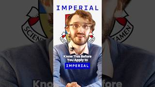 Know THIS Before You Apply to Imperial #ucas #imperialcollegelondon #universityadmission #university