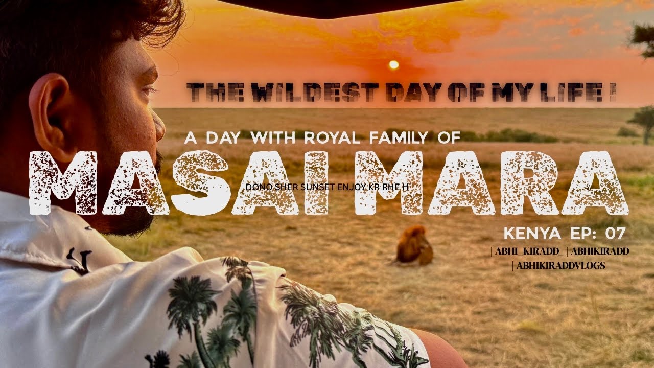 “Masai Mara Wildlife Encounters | Once in a Lifetime Safari” | AFRICAN LOIN |