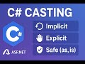 Type Casting in C# | Implicit, Explicit &amp; Safe Casting Explained