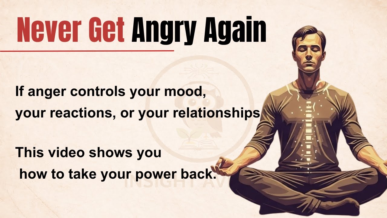 How to Never Get Angry Again | Learn English With Podcast | Motivational Lessons ✅