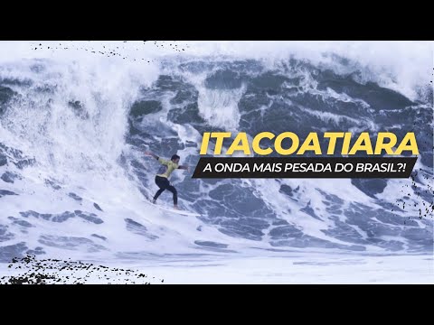 CONHECI A ONDA MAIS PESADA DO BRASIL - ITACOATIARA // Busy Surfing...