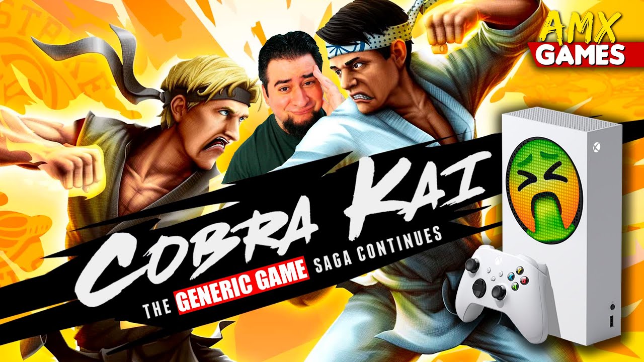 COBRA KAI THE KARATE KID SAGA CONTINUES [JOGO GENÉRICO] no XBOX SERIES S -  Jogando e Testando 