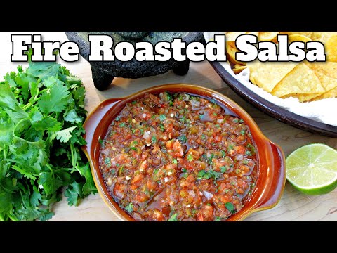 Fire Roasted Salsa Mexican Restaurant Secrets PoorMansGourmet