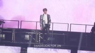 BTS JIN solo stage in BTS Wings Tour in Seoul