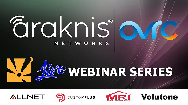Araknis Networks - Wi-Fi Management with OvrC