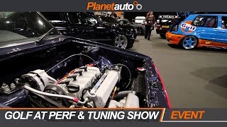 VW Golf Mk1 & Mk3 Show cars AutoSport Performance and Tuning show