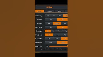 How to Change Graphic setting | bus simulator Indonesia#bussid #bussimulatorindonesia #shorts