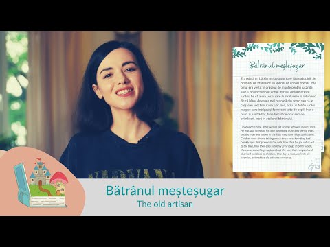 👁‍🗨Romanian Listening Practice: The old artisan 🎧