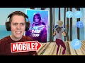 Competing In The Trio Cash Cup With MOBILE Settings! - Fortnite Battle Royale