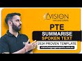 2024 pte summarise spoken text template  2024 pte tips  tricks  vision language experts