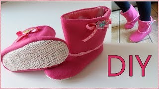 : BOTAS DE INVIERNO PARA CASA DIY | With English subtitles | Yuyi's Creations