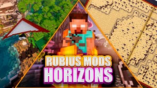 20 MEJORES MODS para MINECRAFT de RUBIUS HORIZONS