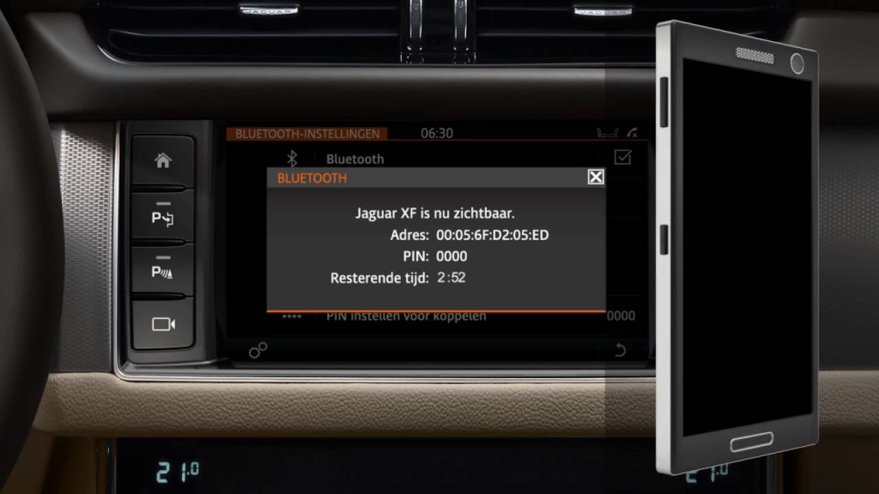 Jaguar XF InControl Touch Telefoon Met Bluetooth Koppelen YouTube