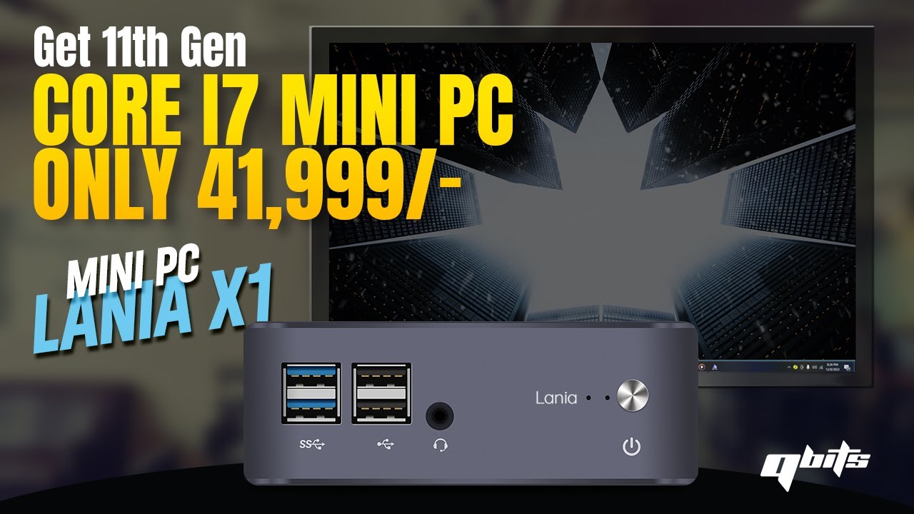 Get Brand New Qbits Lania X1 Mini PC at 41,999TK | Intel Processor ...