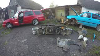 Removing Golf Mk3 engine countryside style by ScrapeFarm 3,904 views 3 years ago 1 minute, 54 seconds