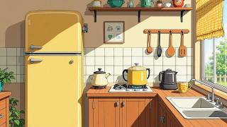 Peaceful Kitchen Morning 🌿 Cozy Home Lofi | Chill Beats to Study / Relax / Focus