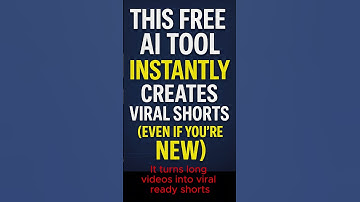 👉 This FREE AI Tool Made My Shorts Go Viral in 15 Secs! 🔥