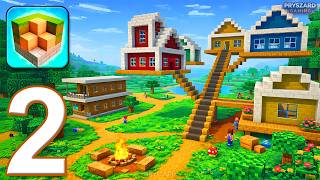 Block Craft 3D - Gameplay Walkthrough Part 2 - 2 New Buildings (iOS, Android) screenshot 2