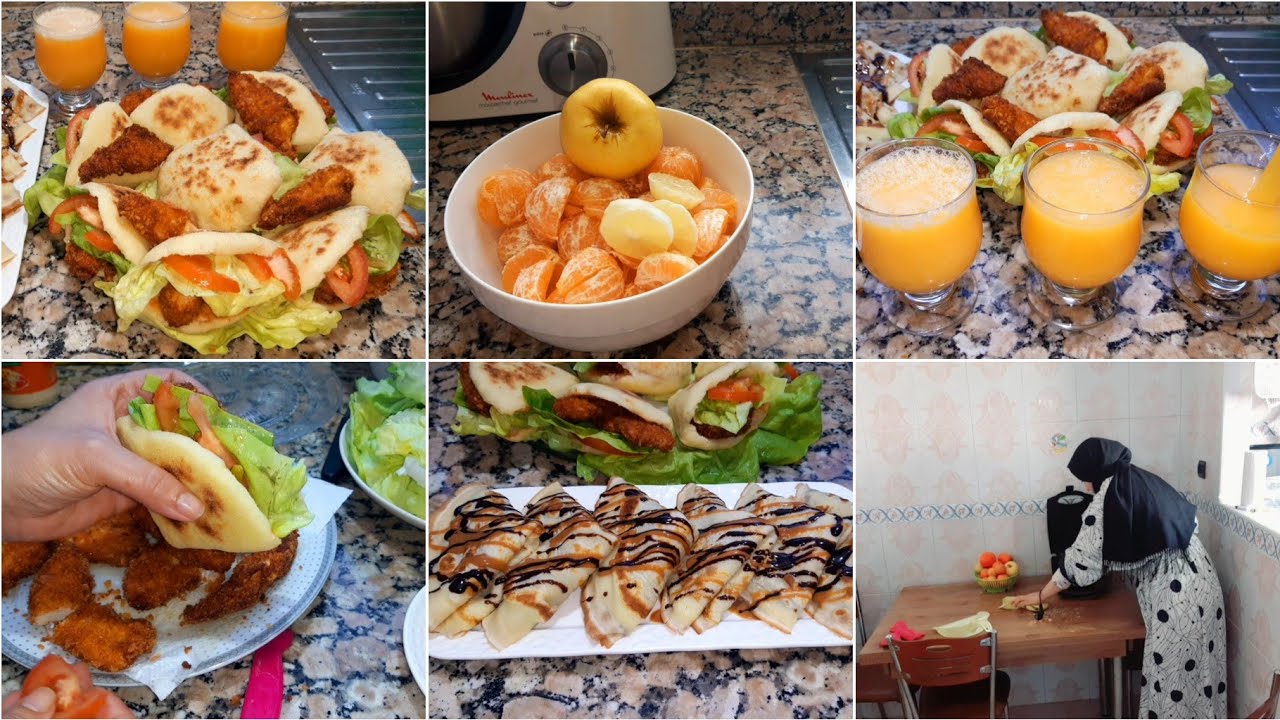 روتين مسائي تحفيزي/لي مزال تابعها صيام هدا وقتو😜وجدت طبيلة الفطور المالح والحلو  عصير المندرين وحامض