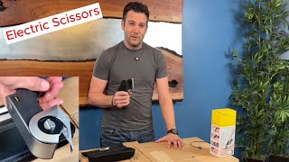 HOTO EdgeFlow Cordless Electric Scissors Titanium