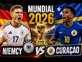 MUNDIAL 2026 Niemcy vs Curaçao