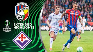 Viktoria Plzeň vs. Fiorentina: Extended Highlights | UECL Quarter-Finals 1st Leg | CBS Sports Golazo