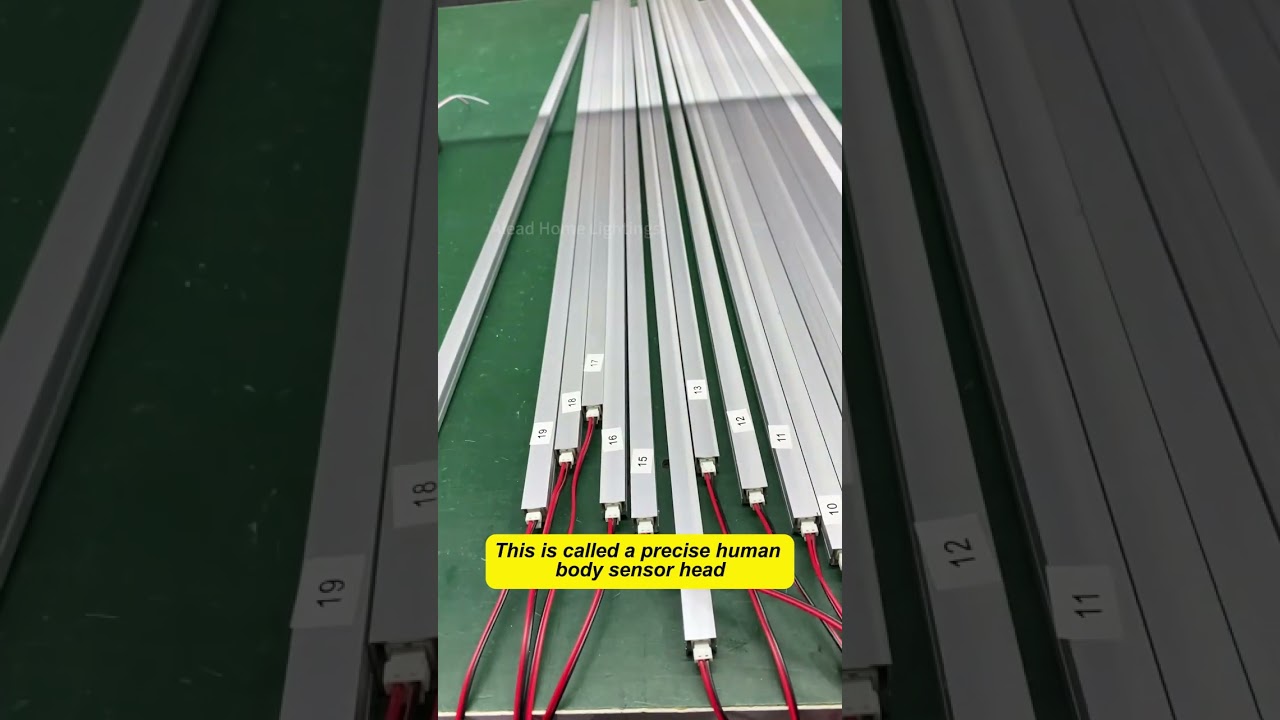 Stair sensing light installation