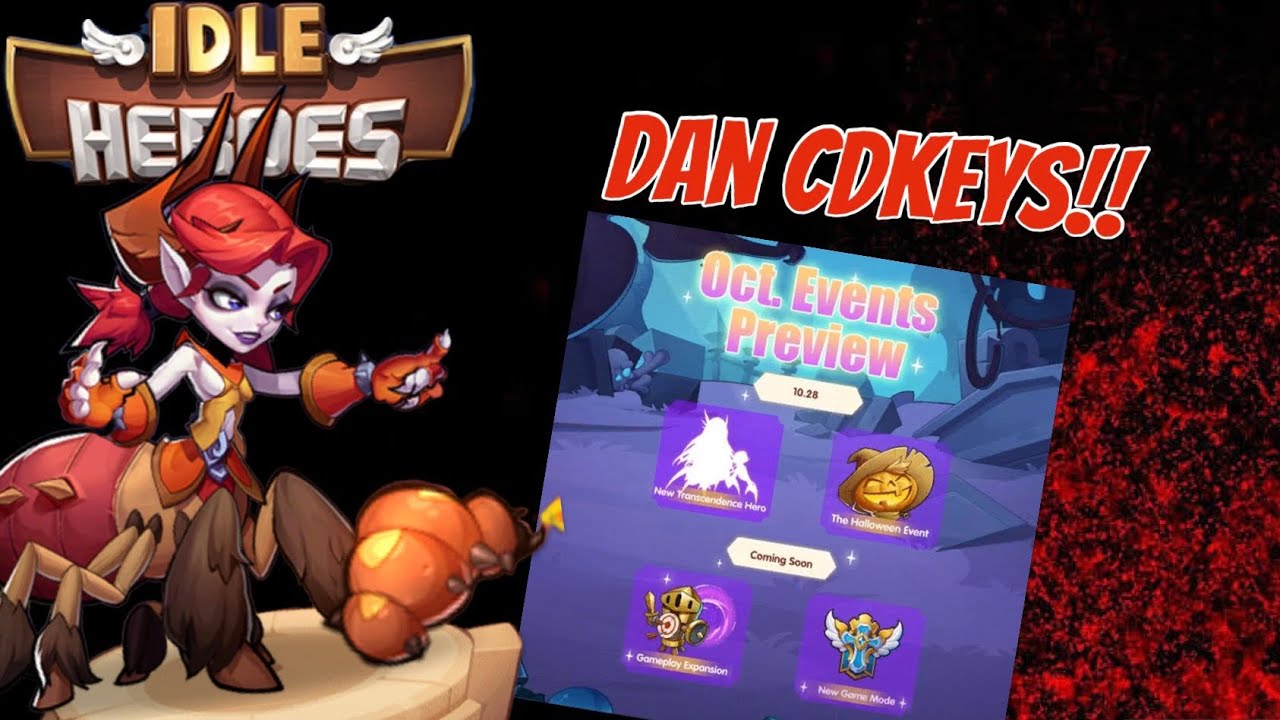 Idle Heroes CDKEYS dan event untuk bulan Oktober!! YouTube