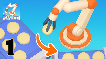 Robotic arm factory part 1 Android Gameplay Walkthrough#persiannight2#cognito#brain