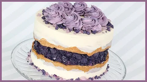 How to Make a Geode Fault Line Cake | Renee Conner