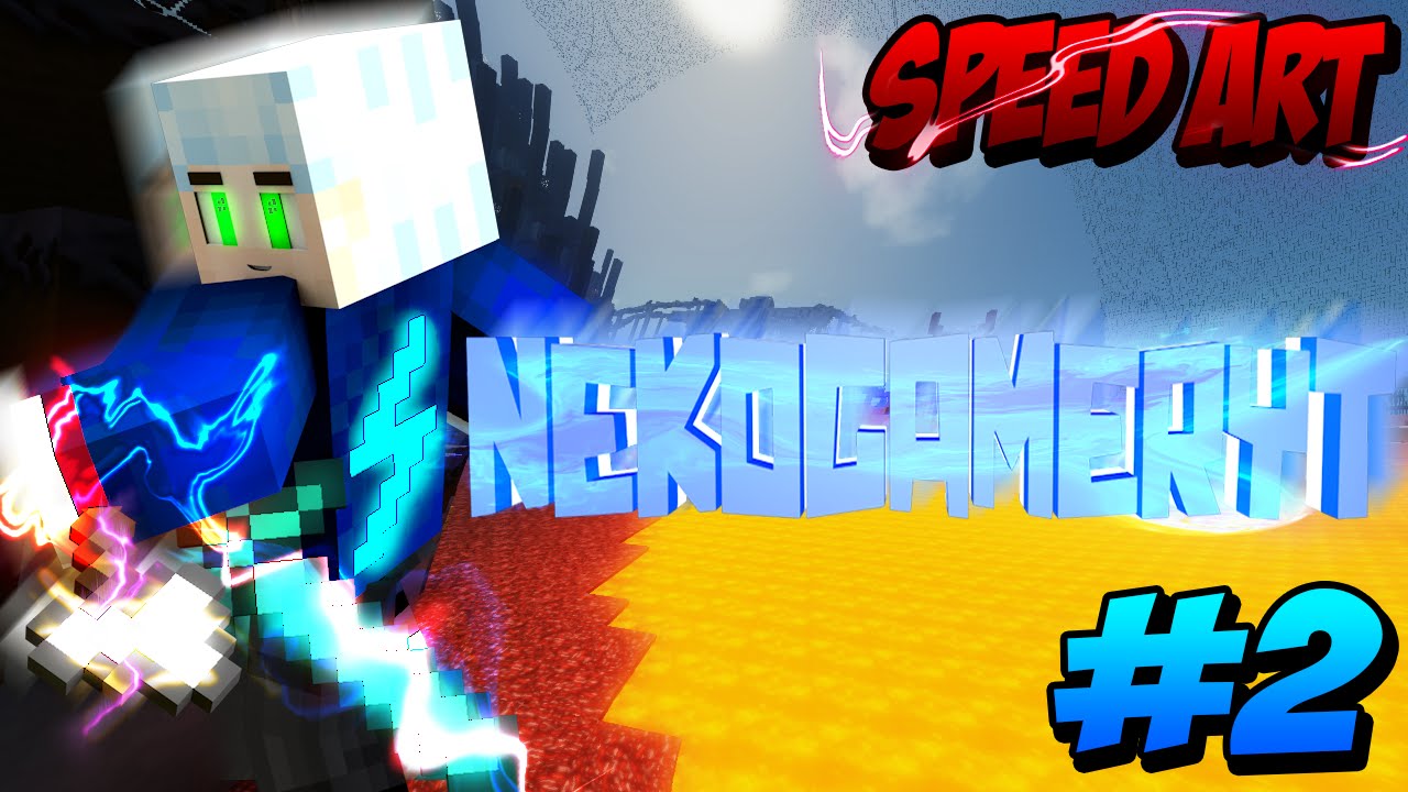 Minecraft Banner Speed Art - NekoGamer YT #2 - YouTube