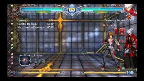 BBCF Naoto fc rekka starter combo