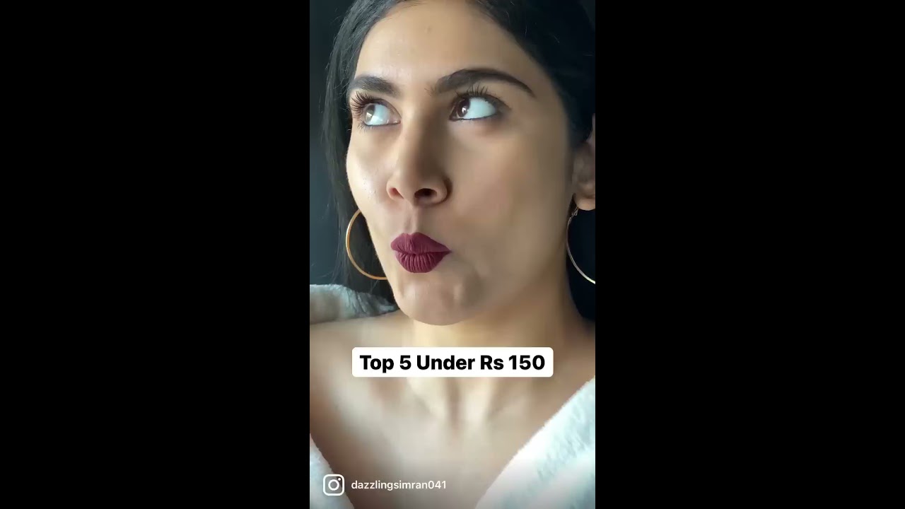 Top 5 Under Rs 150 Shorts Underrs200 Makeup Skincare Makeuptherapy Skins