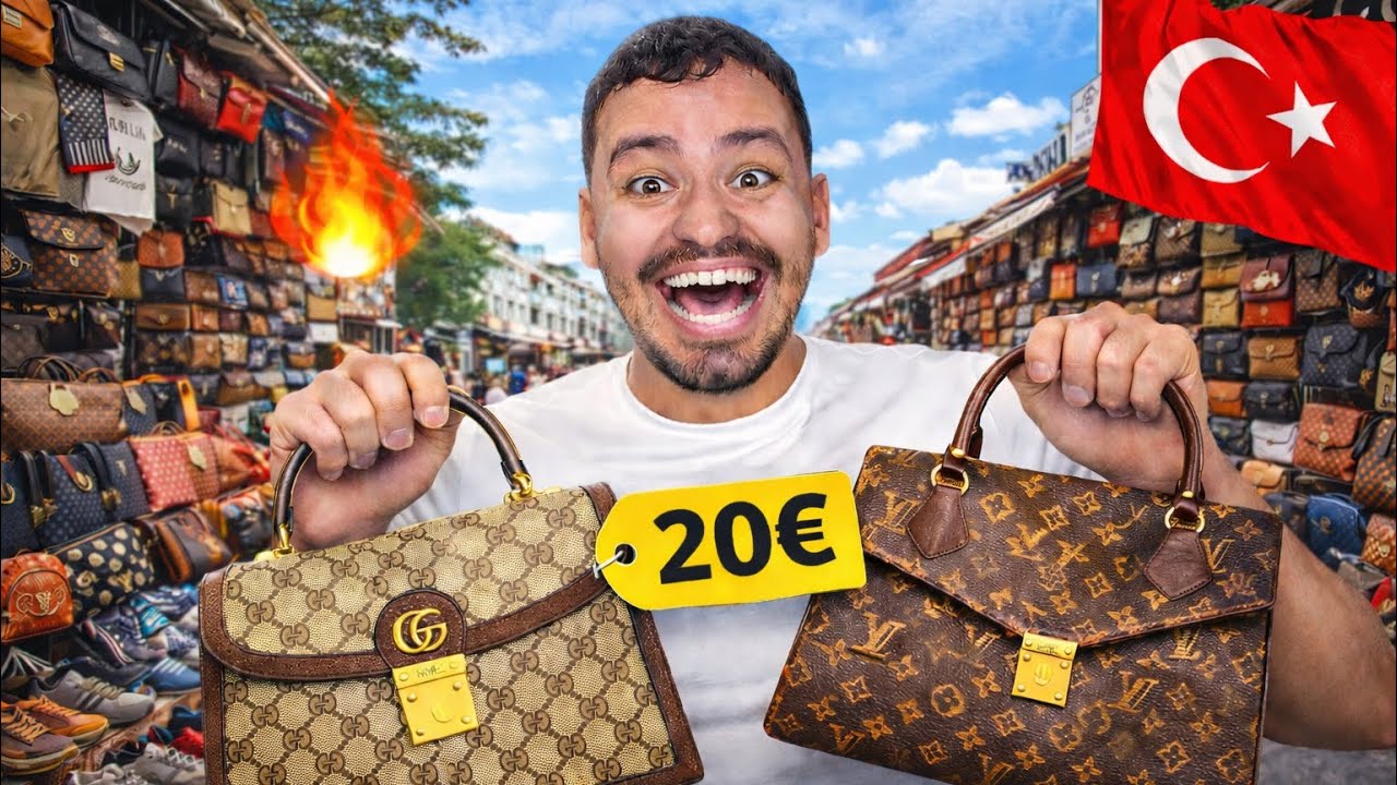 Αγόρασα Gucci & Louis Vuitton στο Παράνομο  Παζάρι της Τουρκίας 