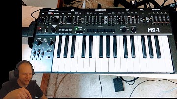 Behringer MS-1 analog synth obtained!