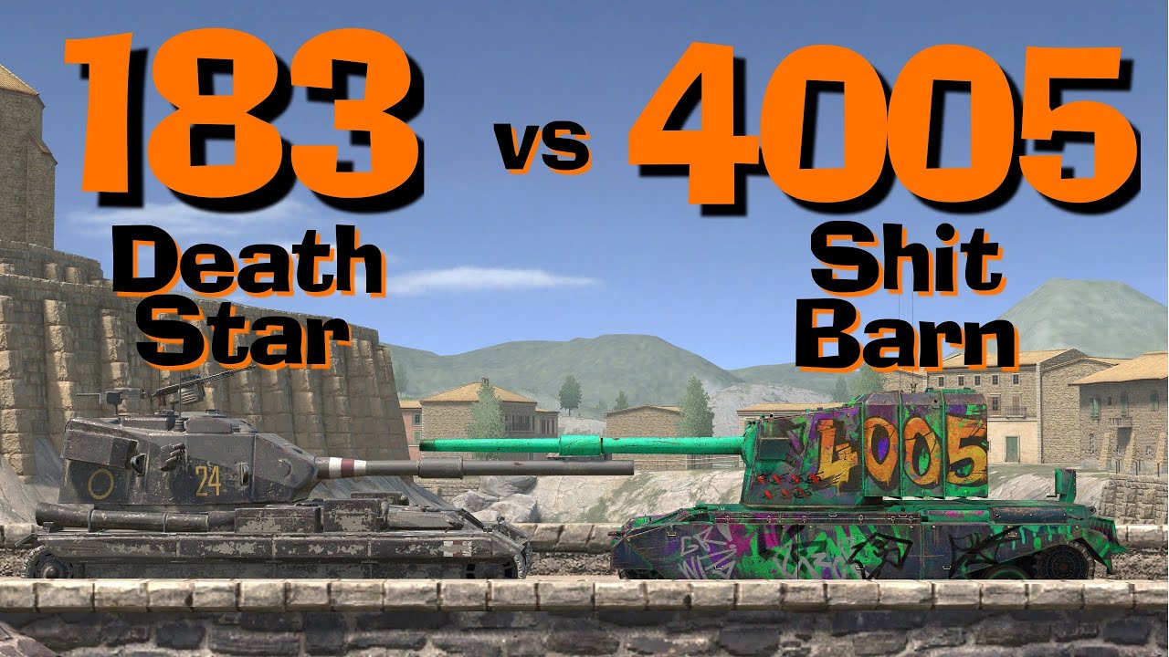 WOT Blitz Face Off || FV215b 183 vs FV4005 - YouTube