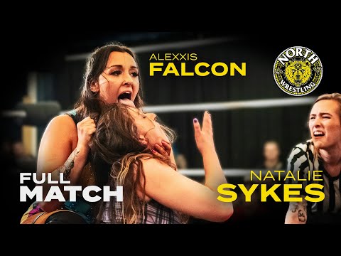 أليكسيس فالكون ضد ناتالي سايكس مباراة كاملة مصارعة شمالية مصارعة نسائية