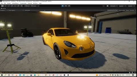(Unity tutorial) How to make a racing game in Unity3d URP part 3 Car Menu