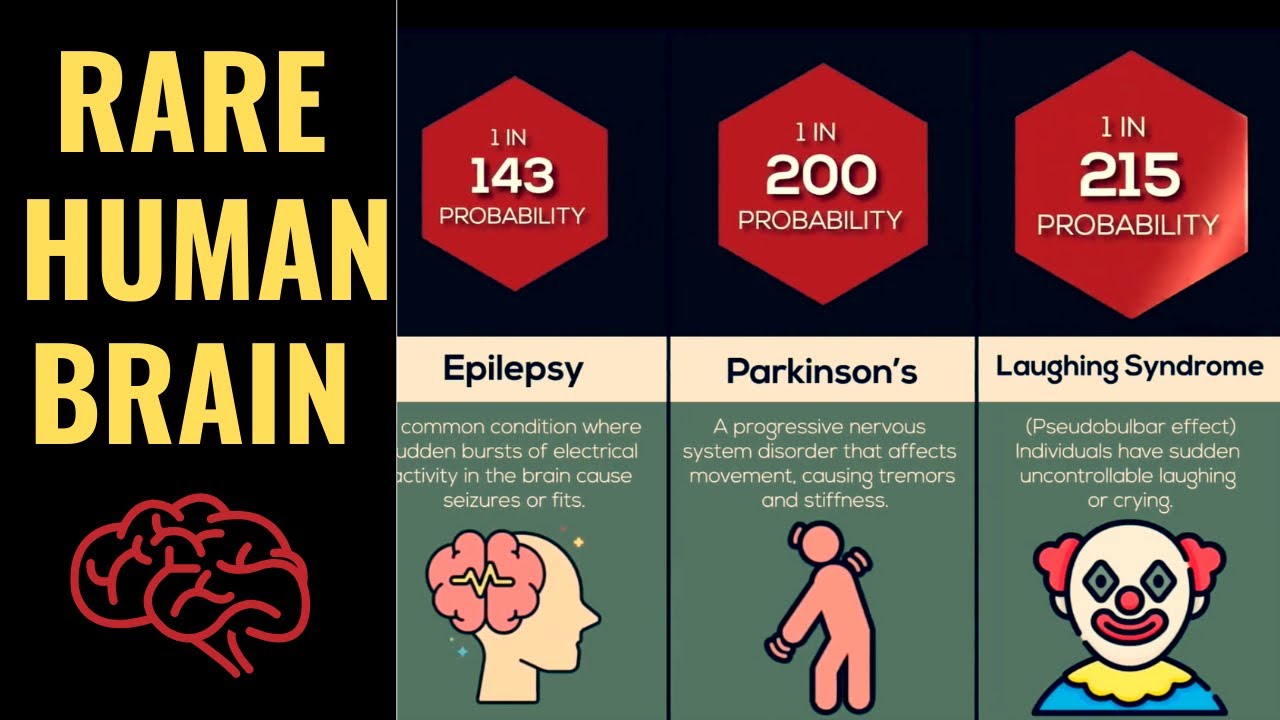 Probability Comparison | Rarest Human Brain Conditions - YouTube