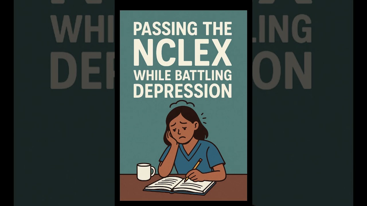 “Passing the NCLEX While Battling Depression | My Honest Journey & Tips”