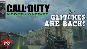 COD4 GLITCHES ARE BACK! ONTOP OF THE MAP ON VACANT 2007 METHOD! (Modern Warfare Remastered Glitches)